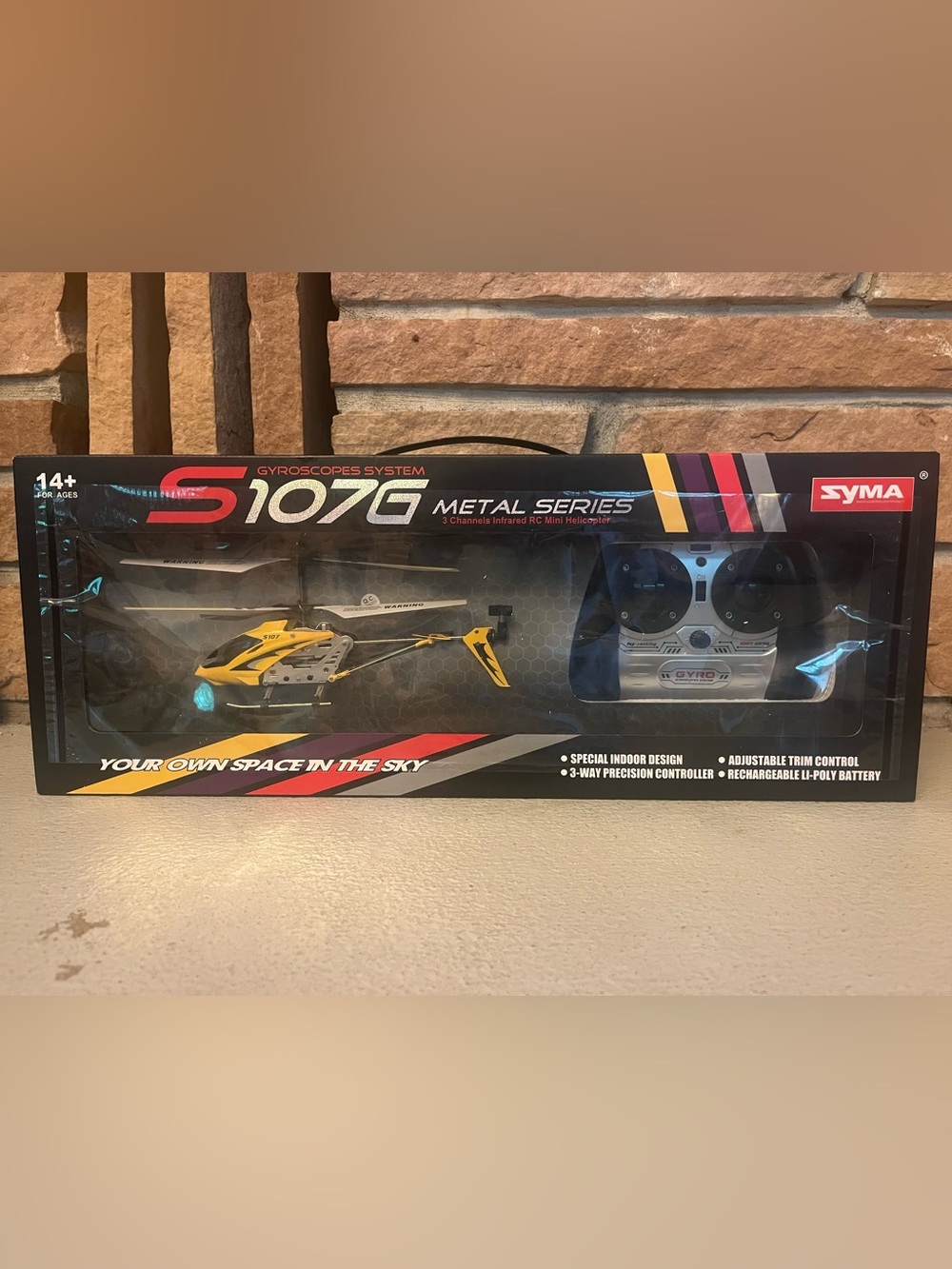SYMA Remote Controlled S107G Mini Helicopter